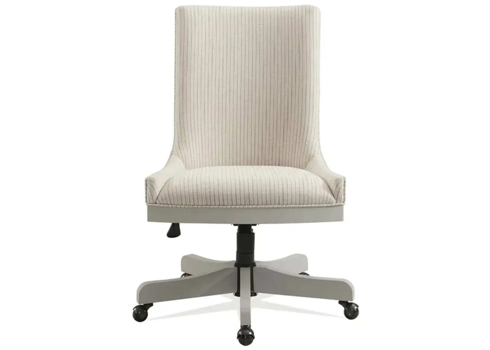 Osborne Upholstered Desk Chair in Gray Skies by Riverside Furniture