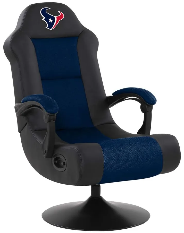 NFL Faux Leather Ultra Gaming Chair in Houston Texans by Imperial International