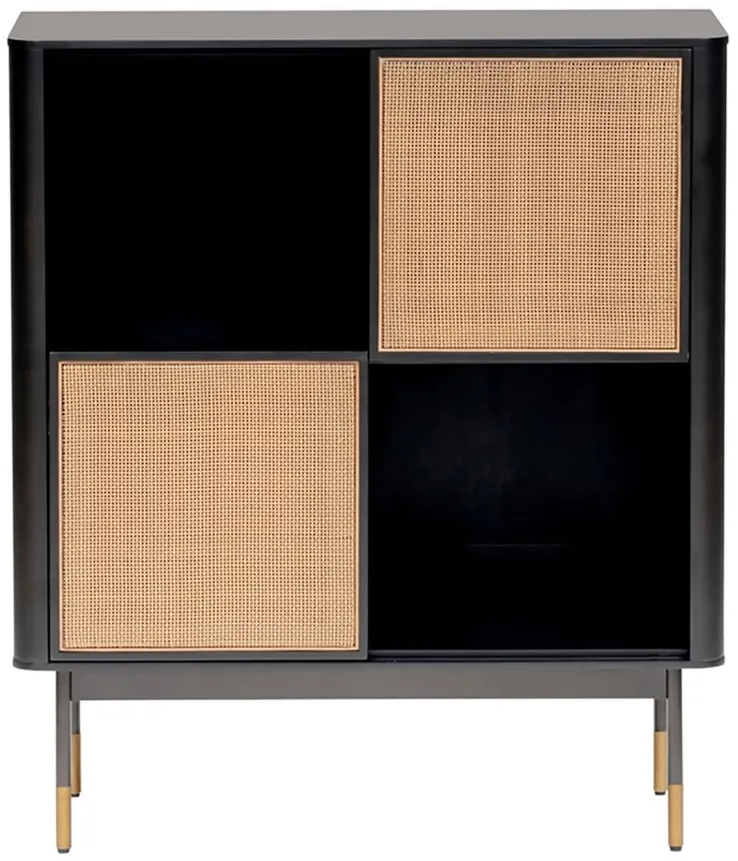Miriam 33" Cabinet in Black by EuroStyle