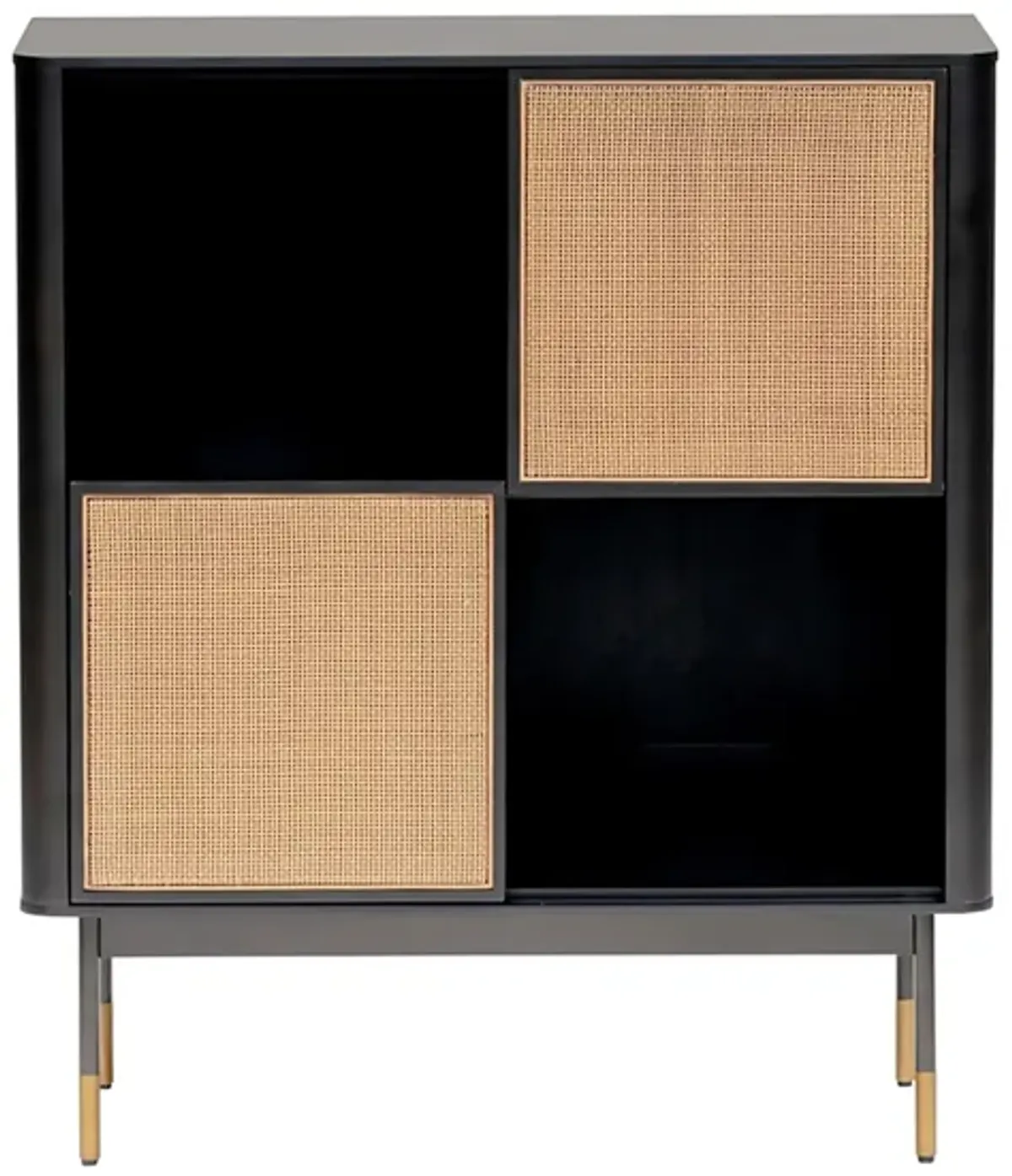 Miriam 33" Cabinet in Black by EuroStyle