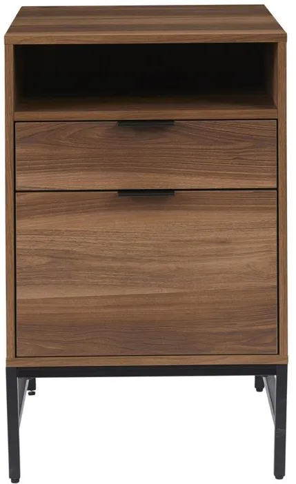 Sierra Cabinet in Walnut by Unique Furniture