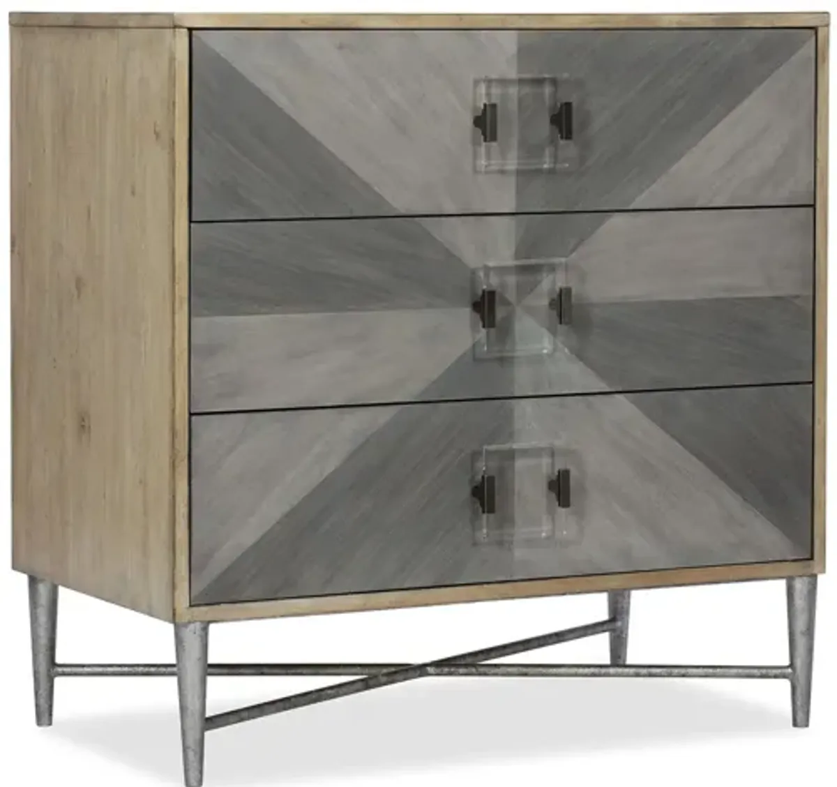 Melange Zulu Chest in Gray by Hooker Furniture