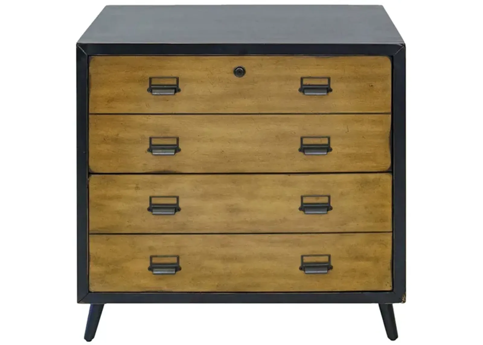 Payton File Cabinet in Black by Martin Furniture