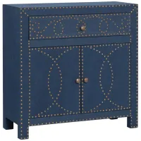 Reign Double Door Cabinet in Blue by SEI Furniture