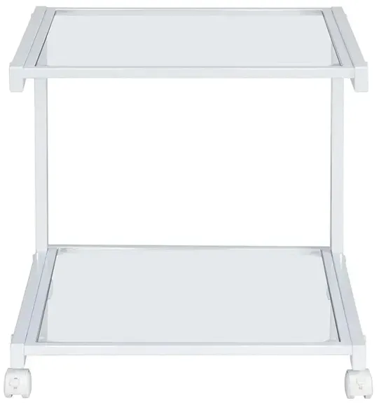 Caesar Printer Cart in White by EuroStyle