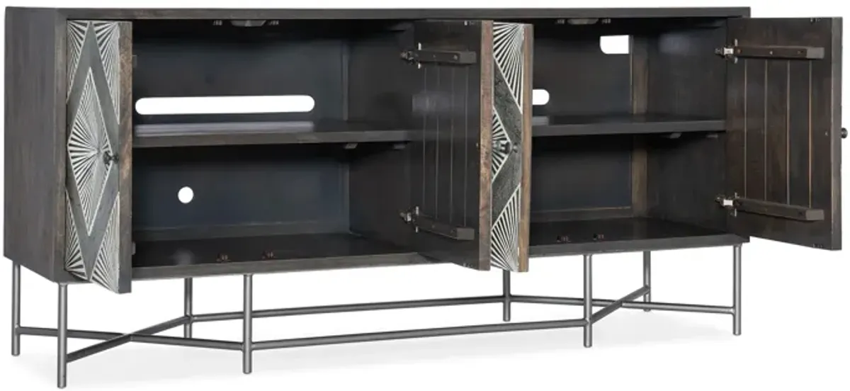 Melange Hawthorne Four Door Credenza