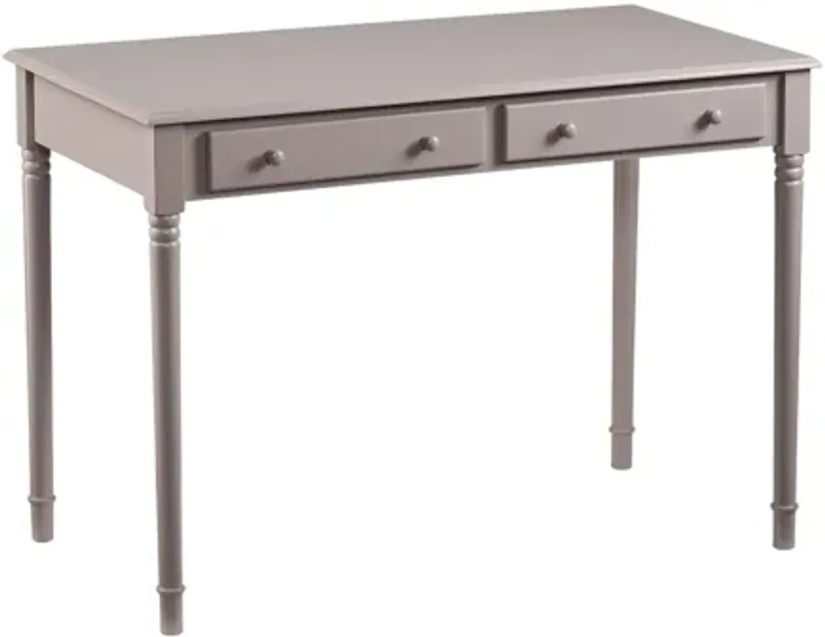 Sharlene Gray 2 -Drawer Writing Desk