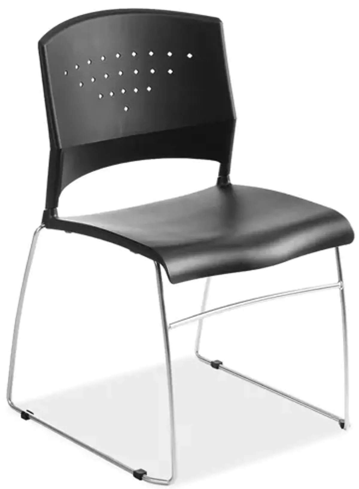 Cynagua Side Chair in Black; Chrome by Coe Distributors