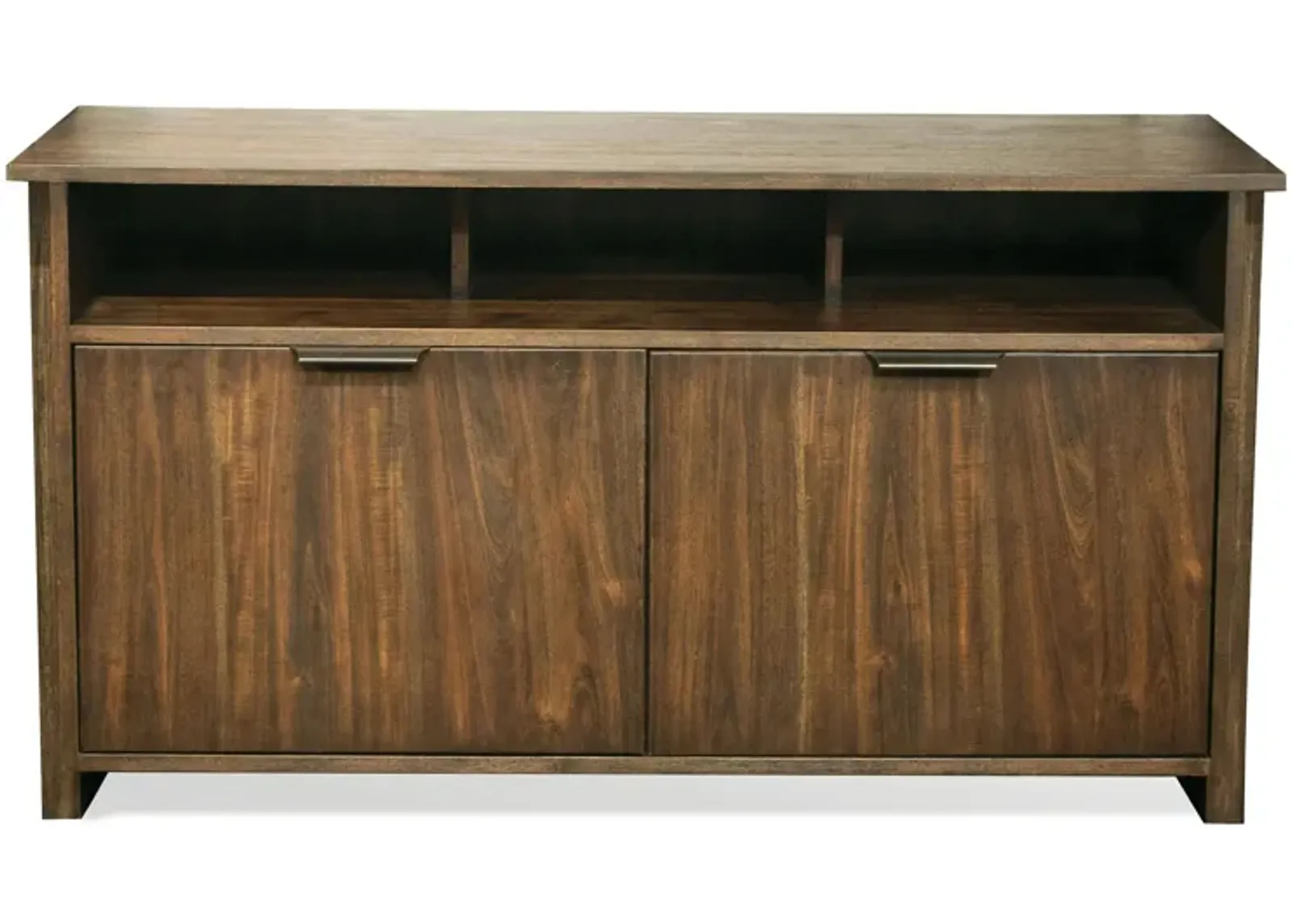 Newell 54" TV Console in Brushed Acacia by Riverside Furniture