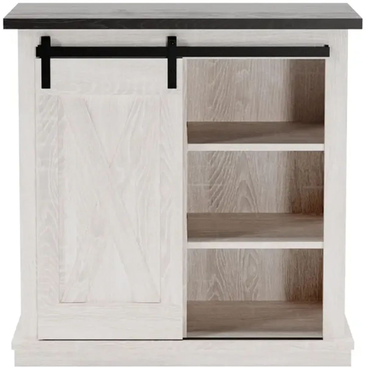 Kabel Accent Cabinet in White/Gray by Ashley Furniture