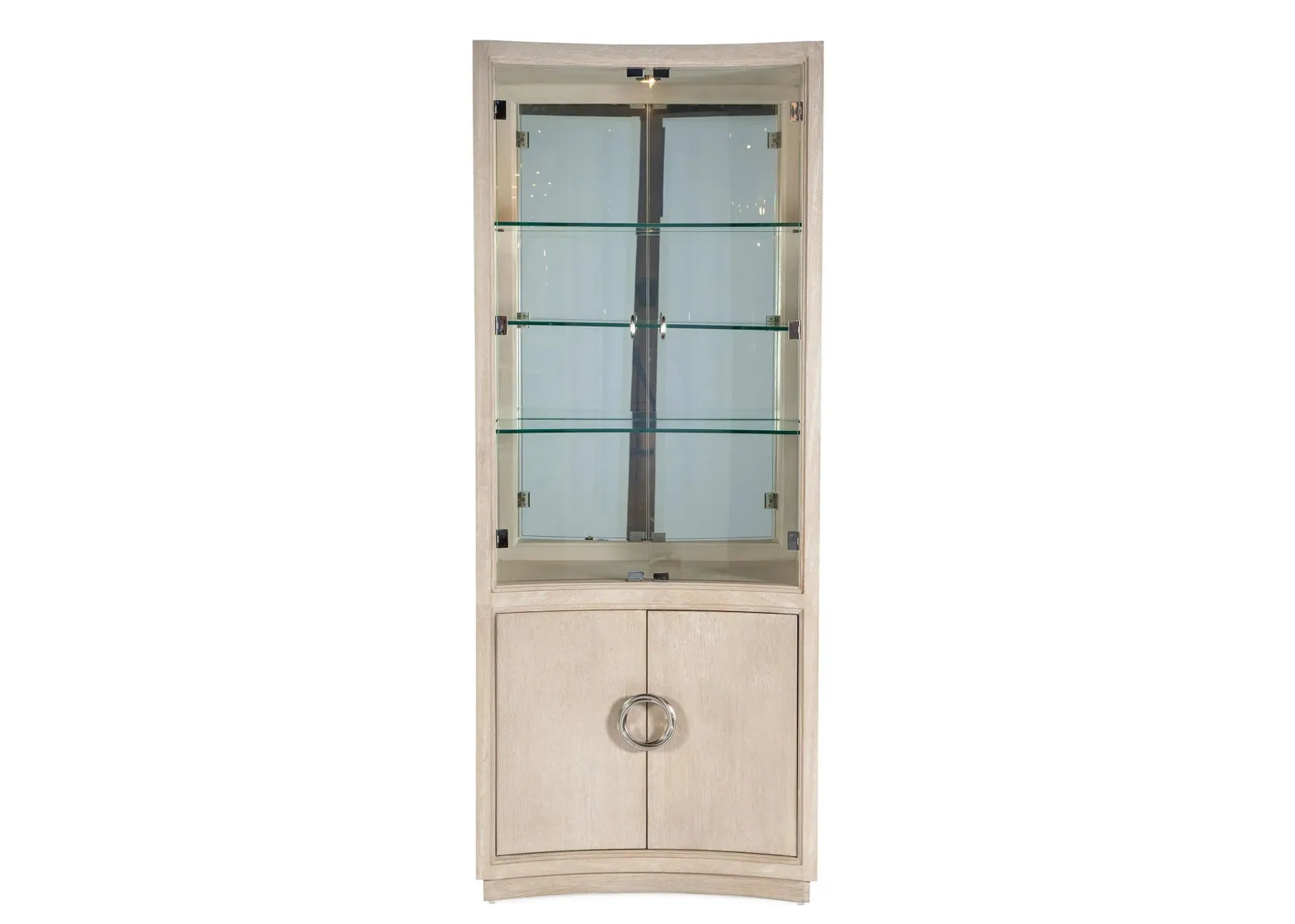 Nouveau Chic Display Cabinet in Sandstone by Hooker Furniture