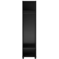 Camberly Mudroom Cabinet in Black Oak by DOREL HOME FURNISHINGS