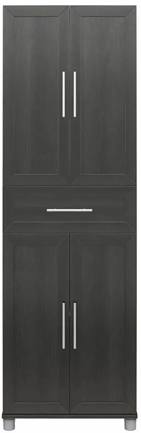 Camberly Storage Cabinet in Black Oak by DOREL HOME FURNISHINGS