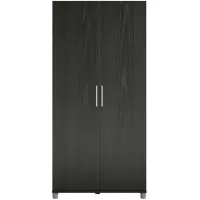 Camberly Utility Cabinet in Black Oak by DOREL HOME FURNISHINGS