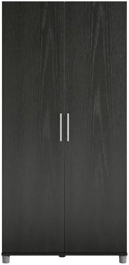 Camberly Utility Cabinet in Black Oak by DOREL HOME FURNISHINGS