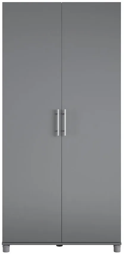 Camberly Utility Cabinet in Graphite Gray by DOREL HOME FURNISHINGS
