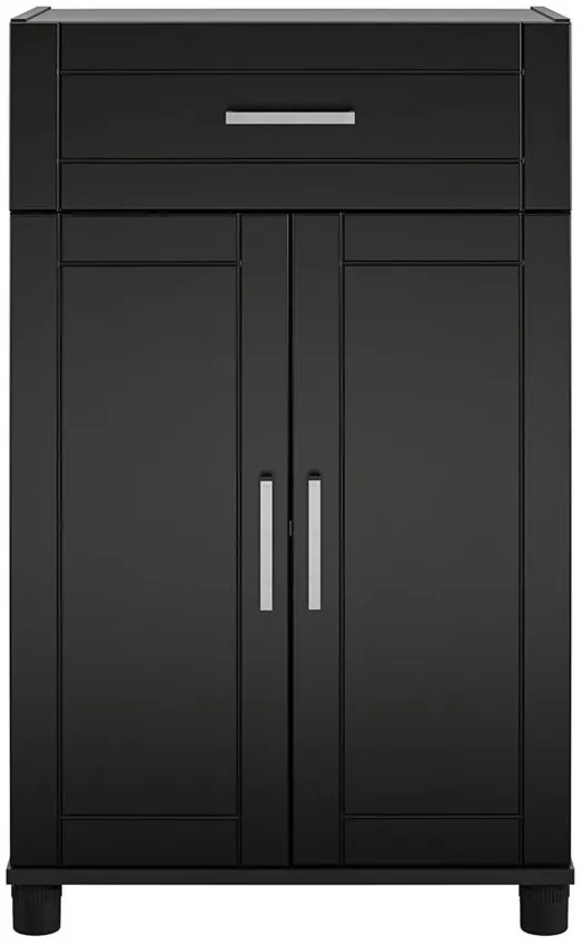 Callahan Storage Cupboard in Black by DOREL HOME FURNISHINGS