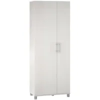 Camberly Asymmetrical Cabinet in Ivory Oak by DOREL HOME FURNISHINGS