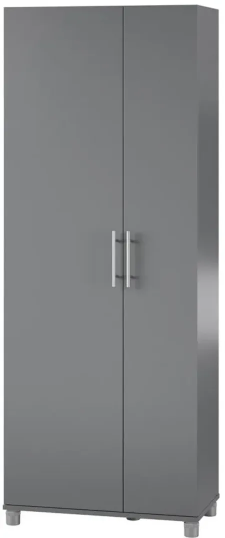 Camberly Asymmetrical Cabinet in Graphite Gray by DOREL HOME FURNISHINGS