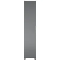 Camberly Pantry Cabinet in Graphite Gray by DOREL HOME FURNISHINGS