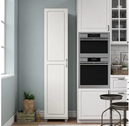 Kendall Pantry Cabinet in White by DOREL HOME FURNISHINGS