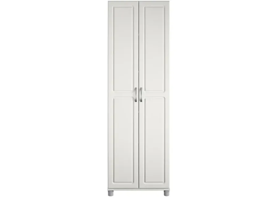 Kendall Storage Cabinet in White by DOREL HOME FURNISHINGS