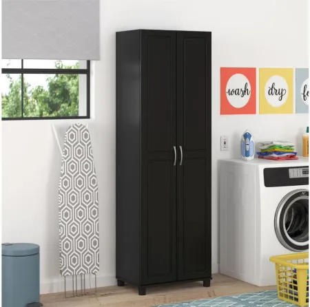 Kendall Storage Cabinet in Black by DOREL HOME FURNISHINGS