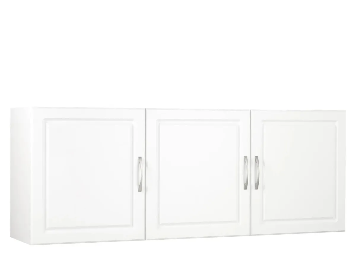 Kendall Wall-Mounted Cupboard in White by DOREL HOME FURNISHINGS