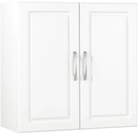 Kendall Wall-Mounted Cabinet in White by DOREL HOME FURNISHINGS