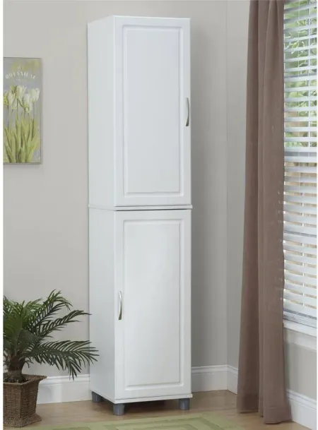 Kendall Stackable Cabinet in White by DOREL HOME FURNISHINGS