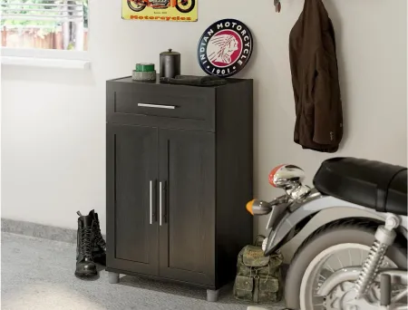 Camberly Cabinet w/ Drawer in Black Oak by DOREL HOME FURNISHINGS