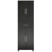 Camberly Organizer Cabinet in Black Oak by DOREL HOME FURNISHINGS