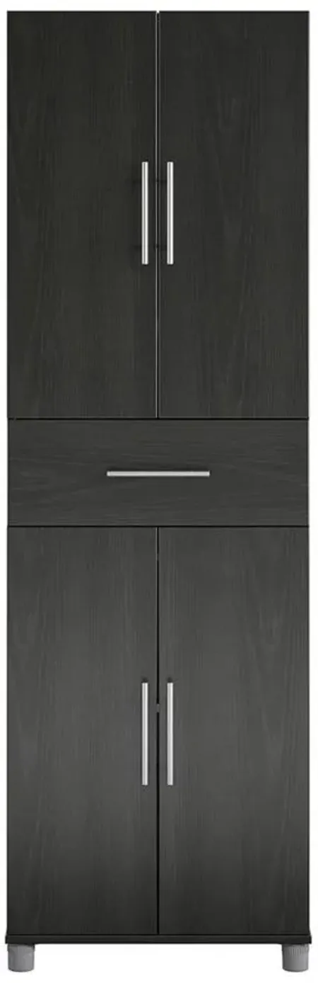 Camberly Organizer Cabinet in Black Oak by DOREL HOME FURNISHINGS