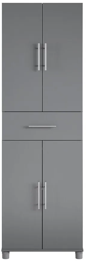 Camberly Organizer Cabinet in Graphite Gray by DOREL HOME FURNISHINGS