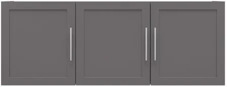 Camberly Wall-Mounted Cupboard in Graphite Gray by DOREL HOME FURNISHINGS