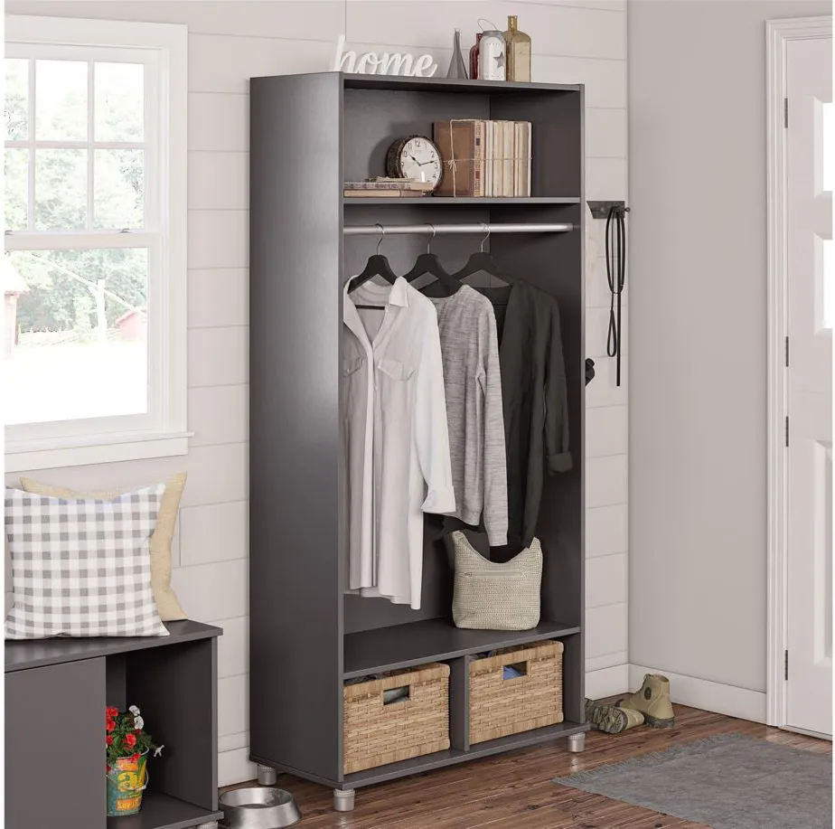 Camberly Hall Tree in Graphite Gray by DOREL HOME FURNISHINGS