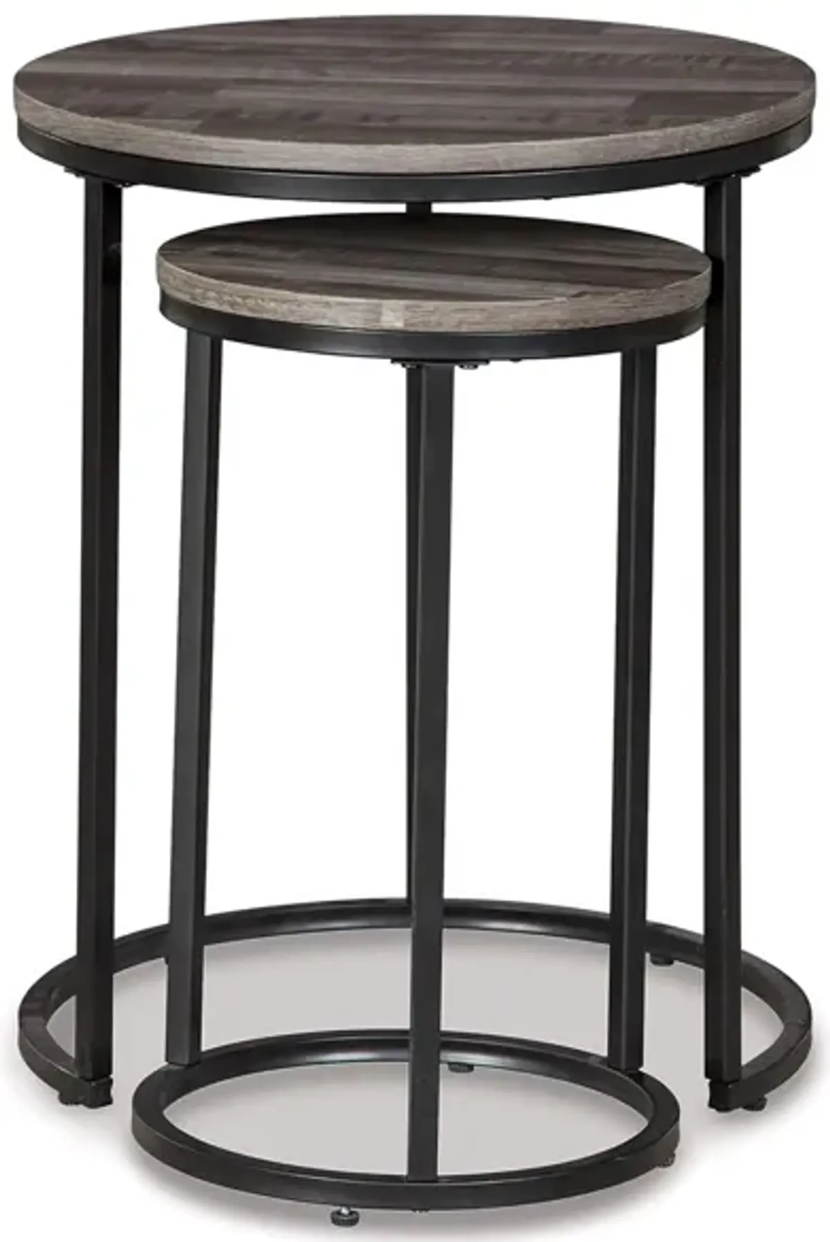 Briarsboro Accent Table (Set of 2) in Black/Gray by Ashley Express