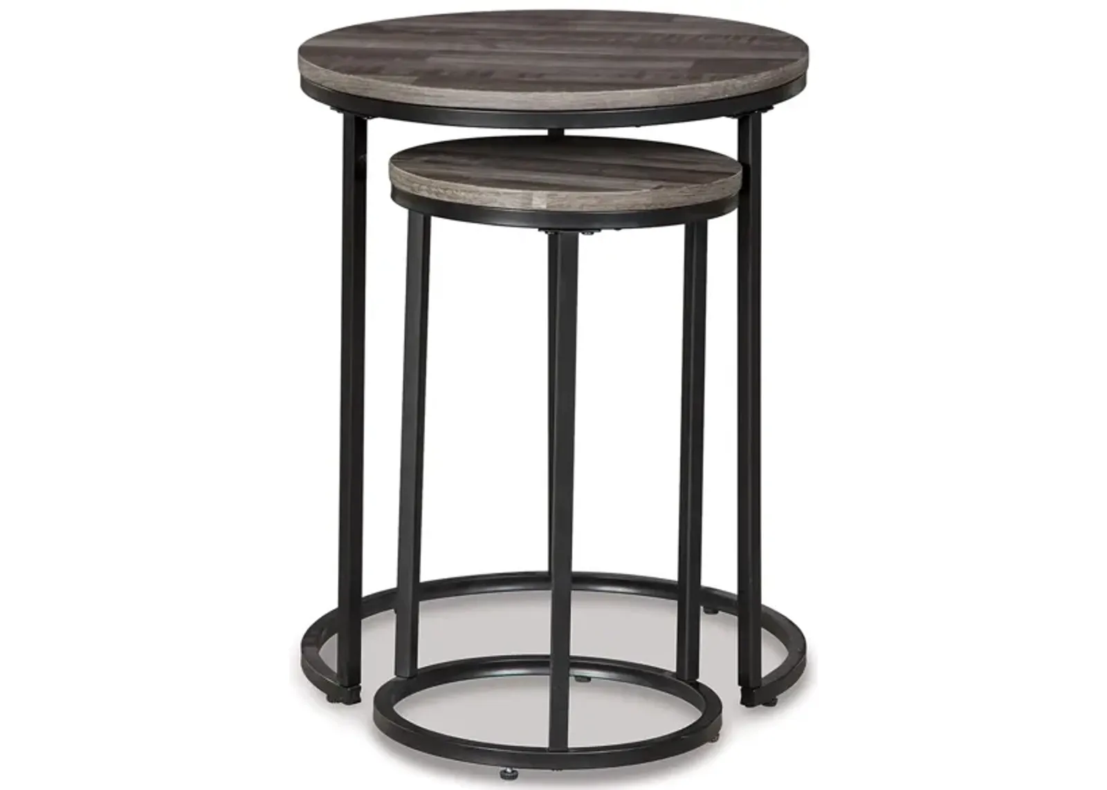 Briarsboro Accent Table (Set of 2) in Black/Gray by Ashley Express