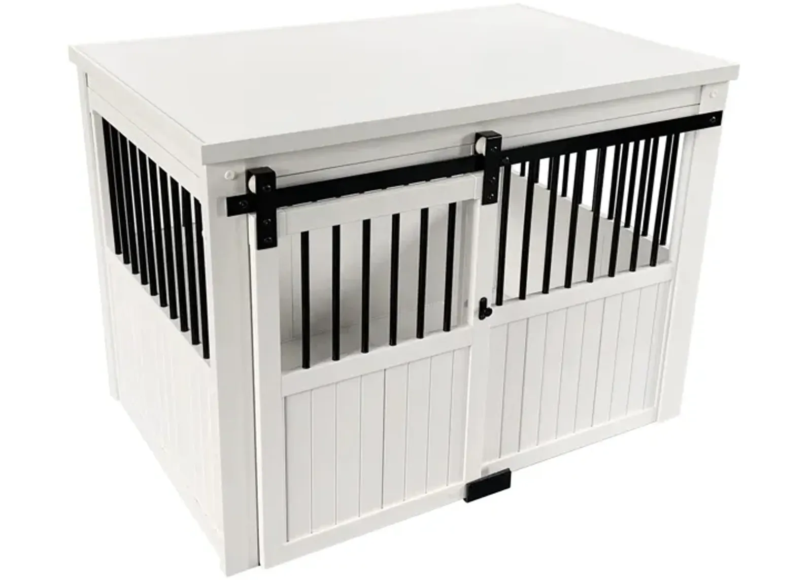 Homestead XL Dog Crate in Antique White