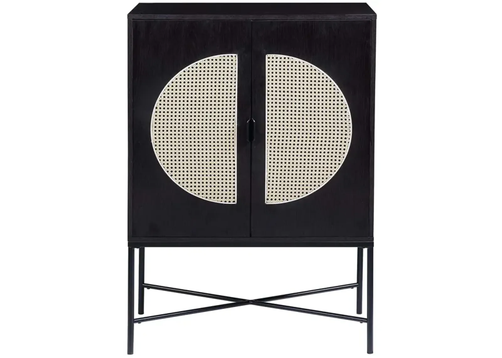 Colson Wine Cabinet in Black by Acme Furniture Industry