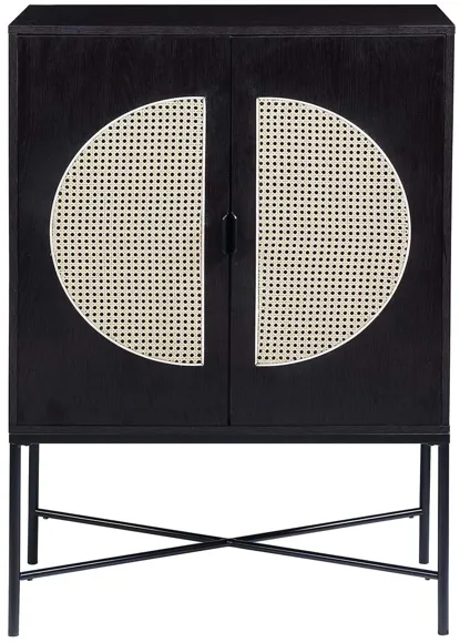 Colson Wine Cabinet in Black by Acme Furniture Industry