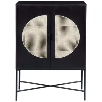 Colson Wine Cabinet in Black by Acme Furniture Industry