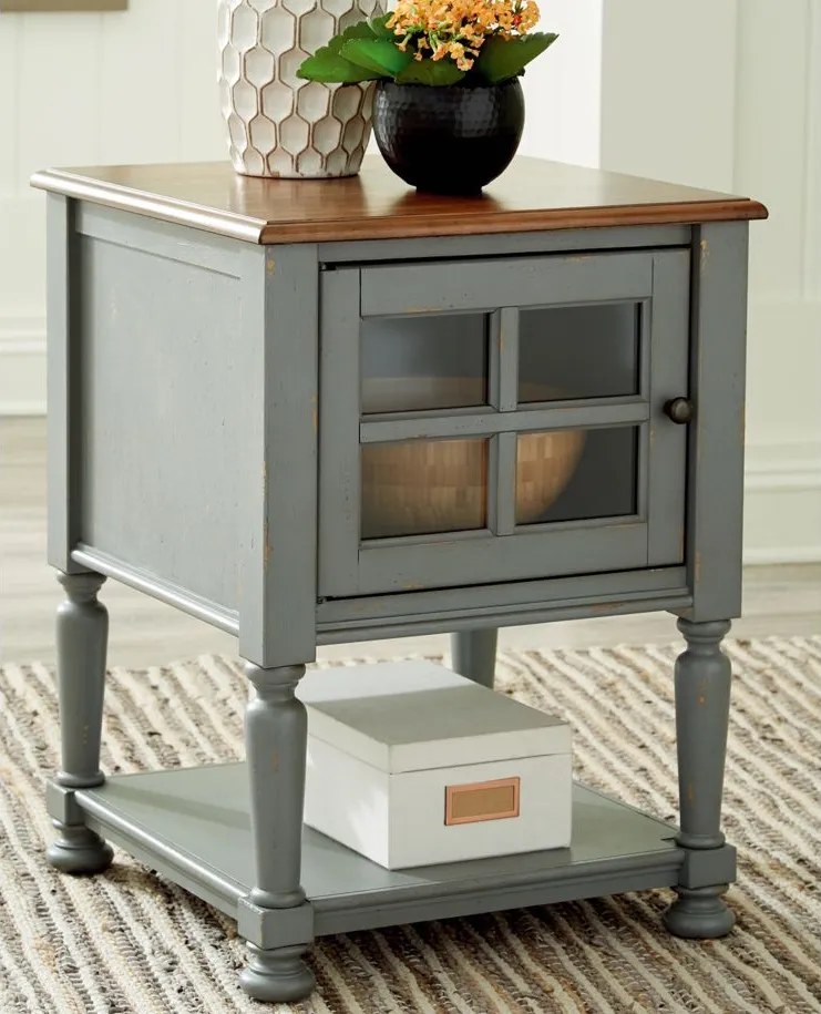 Mirimyn Accent Cabinet in Gray/Brown by Ashley Express