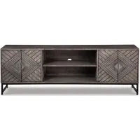 Treybrook Accent Cabinet in Distressed Gray by Ashley Furniture
