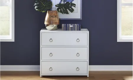 East End Accent Cabinet in White by Liberty Furniture