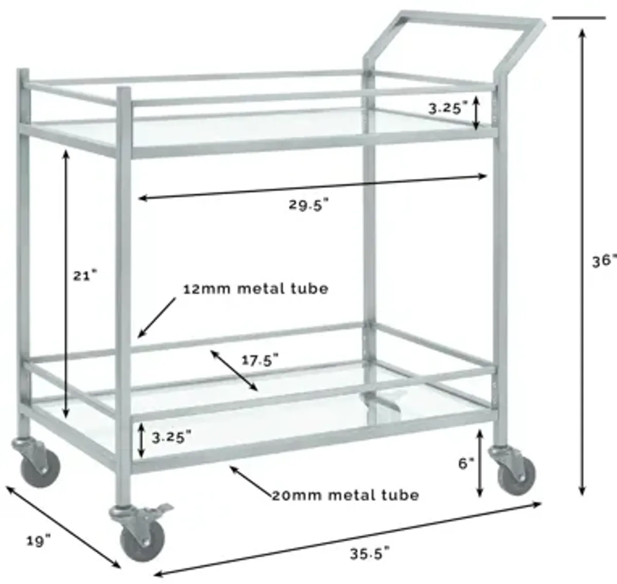 Aimee Bar Cart