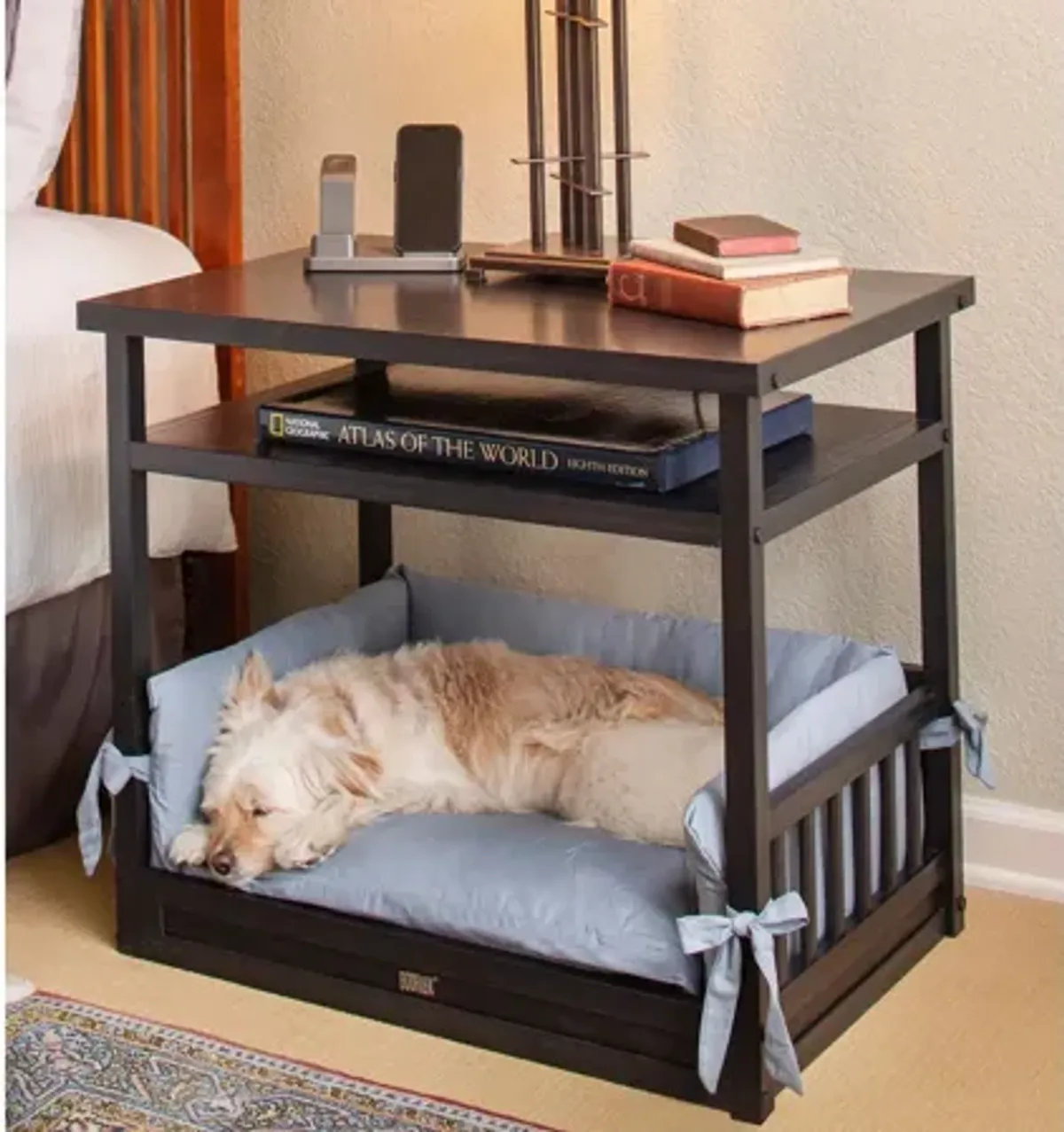 Dog Bed Nightstand