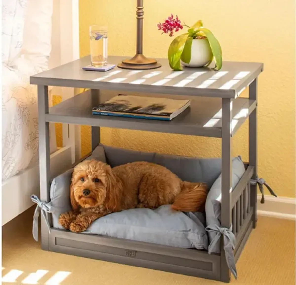 Dog Bed Nightstand