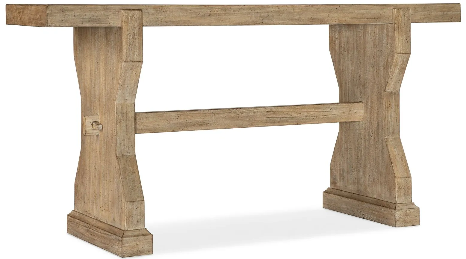 Commerce & Market Sofa Table in Light natural wood finish by Hooker Furniture