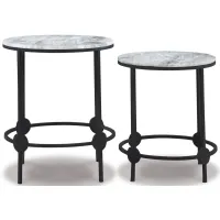Beashaw Accent Table (Set of 2) in Gray/Black by Ashley Express